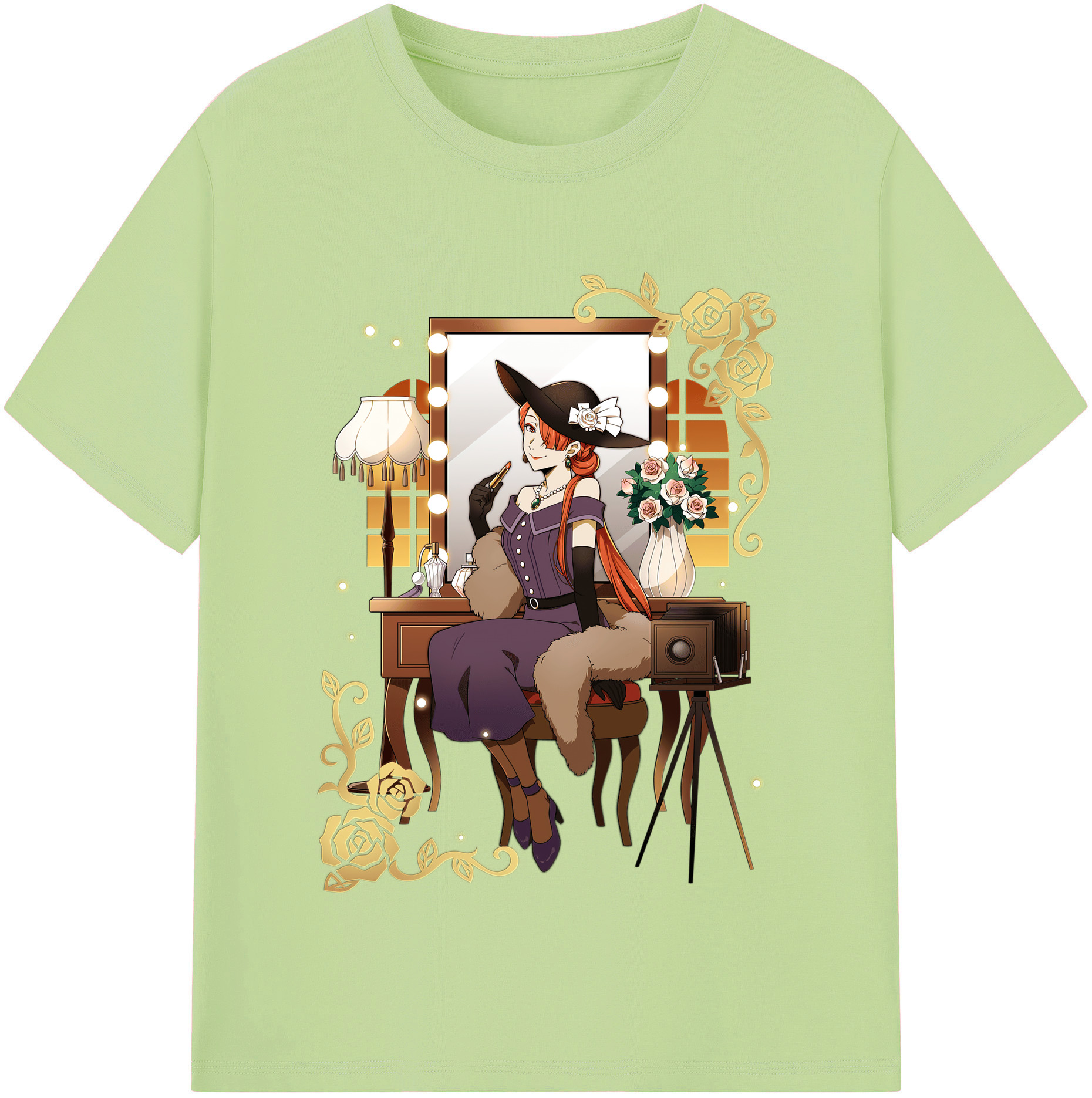 （画像用） 文豪ストレイドッグス Bungo Stray Dogs 綿100％半袖Tシャツ（フロントプリント）